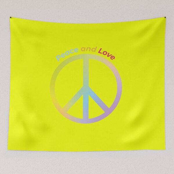 Item preview, Peace and love designed and sold by idrawwhatifeel.