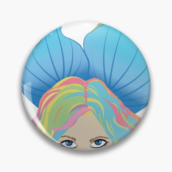 Item preview, Peering Rainbow Mermaid designed and sold by WickedGraphics.