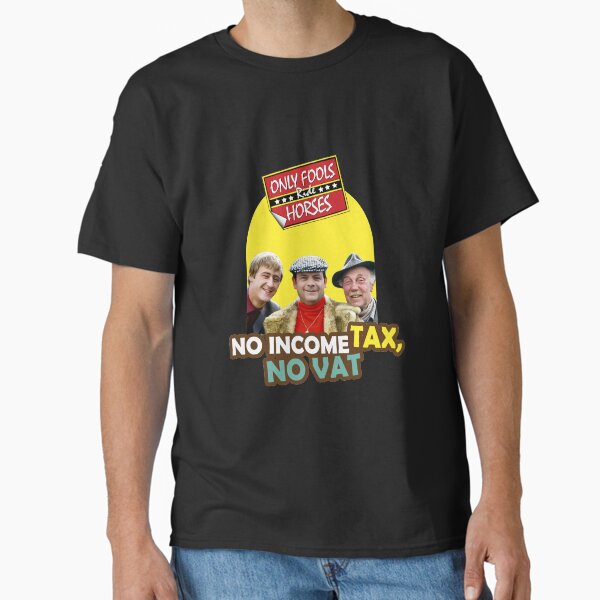 Vista previa del artículo con la obra «ONLY FOOLS RULE HORSES », diseñado y vendido por ViralTeez.