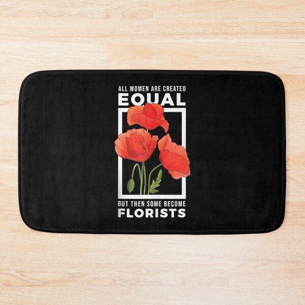 Item preview, Funny All Women Are Created Equal Some Become Florists Tank Top designed and sold by FidelmaShop.