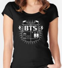 BTS - logo Women's Fitted Scoop T-Shirt