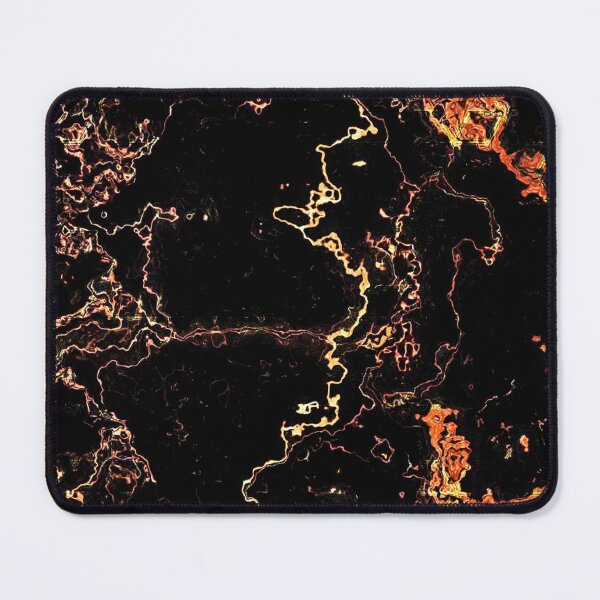 Item preview, Rose Gold And Black Marble Artwork designed and sold by Pretty-Bird.