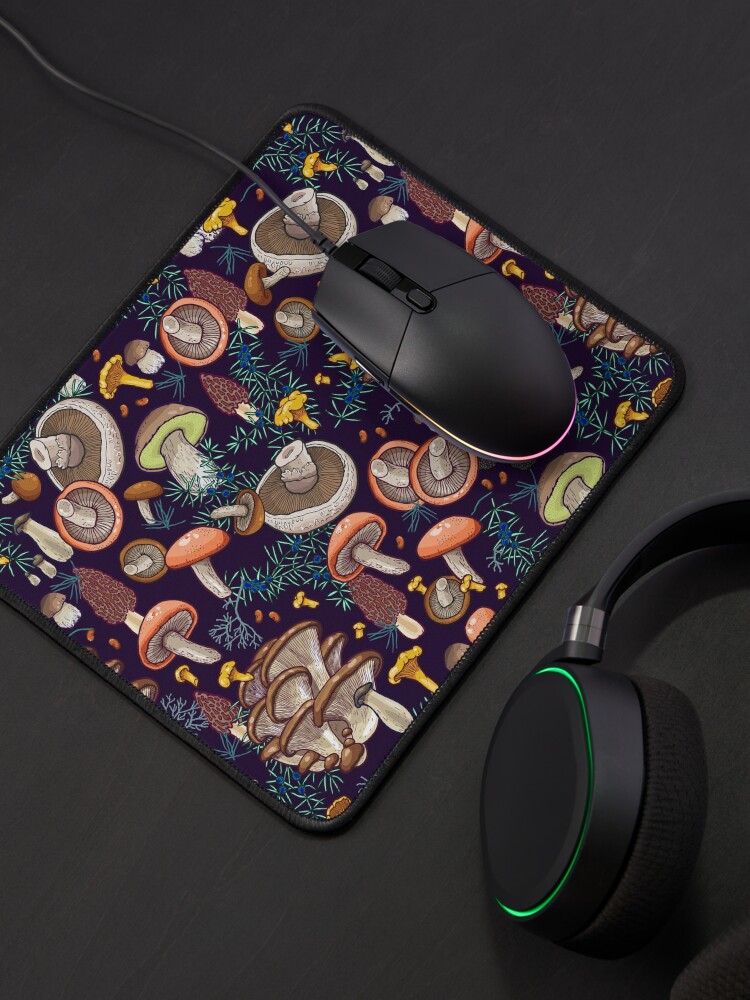 Alternate view of Dark dream forest Mouse Pad