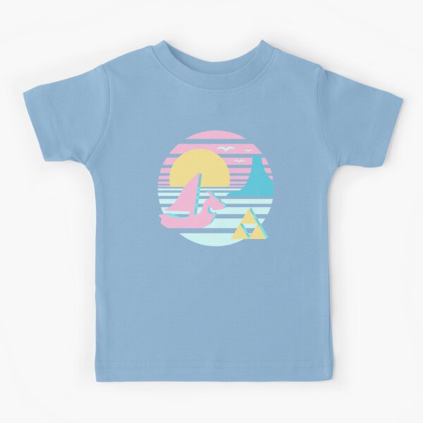 Coucher de soleil sur la grande mer T-shirt enfant