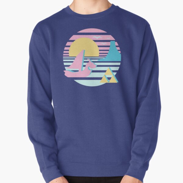 Großer Sonnenuntergang am Meer Pullover