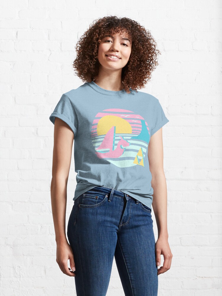 Alternate view of Great Sea Sunset Classic T-Shirt