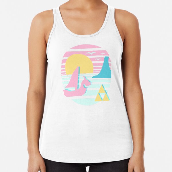Great Sea Sunset Racerback Tank Top