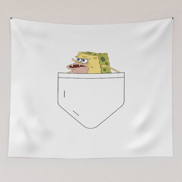 Item preview, Primitive Spongebob in a Pocket - Sponge Bob designed and sold by Apenimon.