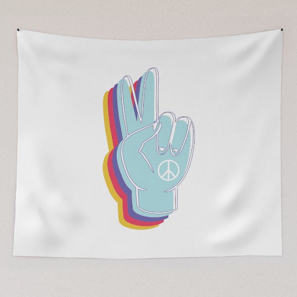 Item preview, Peace hand designed and sold by idrawwhatifeel.