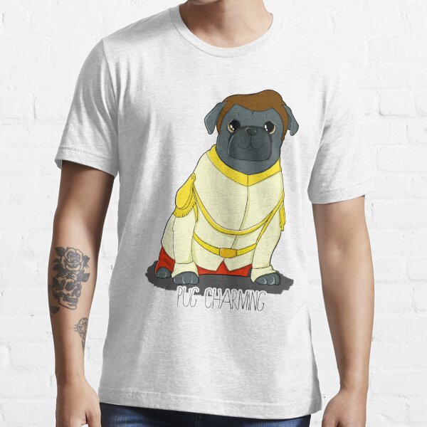 disney princess pug shirt