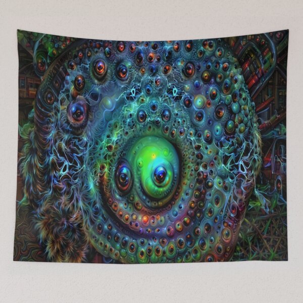 Item preview, psychedelic mystical pattern designed and sold by BelAnnGrey.