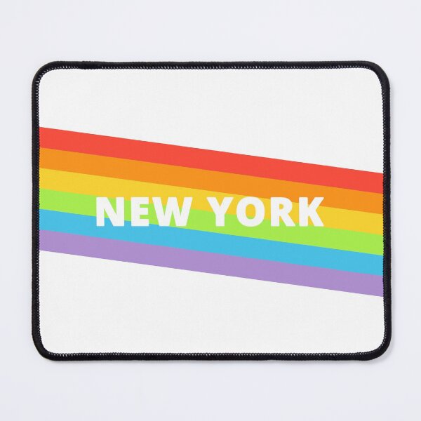 Item preview, New York Rainbow Flag designed and sold by lukassfr.