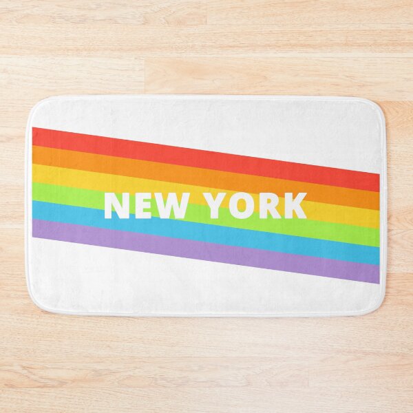 Item preview, New York Rainbow Flag designed and sold by lukassfr.
