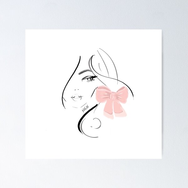 Item preview, fashion chic girl illustration designed and sold by Nazrin Nasimi.