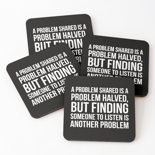 Item preview, A problem shared designed and sold by Slogans4u.