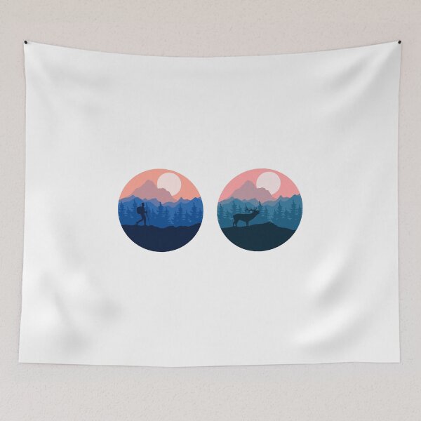 Item preview, hiking and nature addict designed and sold by landscapeworlds.