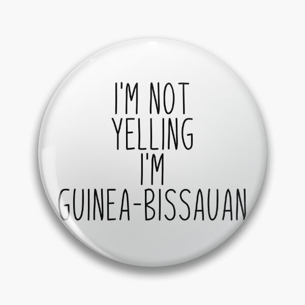 Artikelvorschau, Ich schreie nicht, ich bin Guinea-Bissauaner - Guinea-Bissau entworfen und verkauft von MountainD.