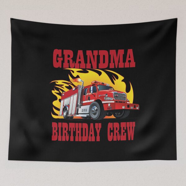 Item preview, Grandma Birthday Crew Fire designed and sold by jozefds.