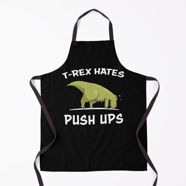 Item preview, T-Rex Dinosaur Hates Pushups designed and sold by underheaven.