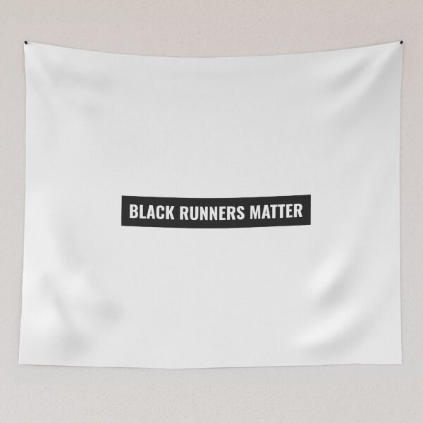 Item preview, Black runners matter designed and sold by prestige dn.