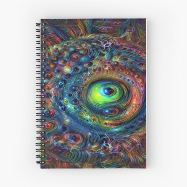 Item preview, psychedelic vibrant rainbow design designed and sold by BelAnnGrey.