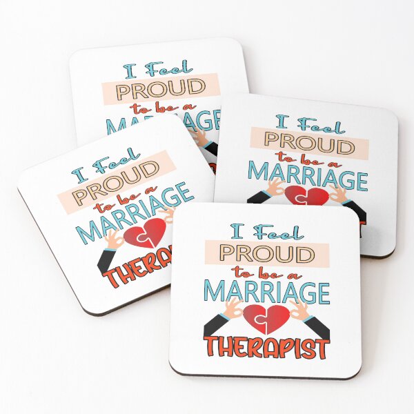 Item preview, I Feel Proud To Be A Marriage Therapist designed and sold by uta917.