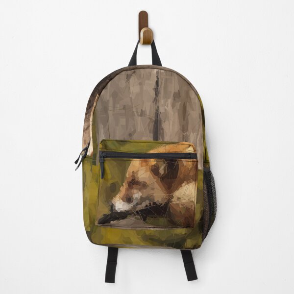 Item preview, Cute Little Red Fox Sleeping Abstract Art Low Polygon Shapes Design designed and sold by artdesignmerch.