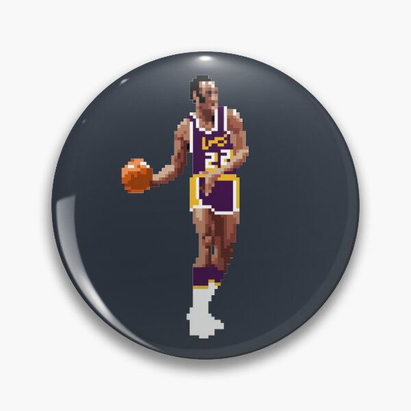 Elgin Baylor Los Angeles Jersey Qiangy - Elgin Baylor - Pin