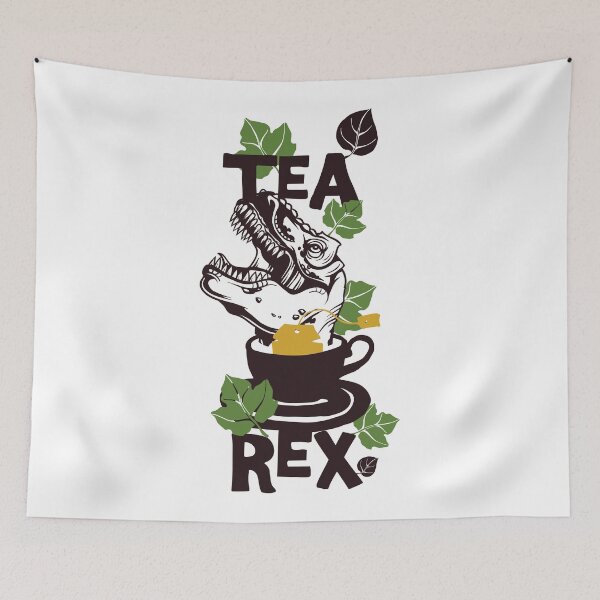 Item preview, Tea rex - Funny Illustration designed and sold by Studio  Six.