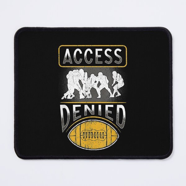 Item preview,  Lineman Denied Offensive Defensive Player designed and sold by ritaz78.
