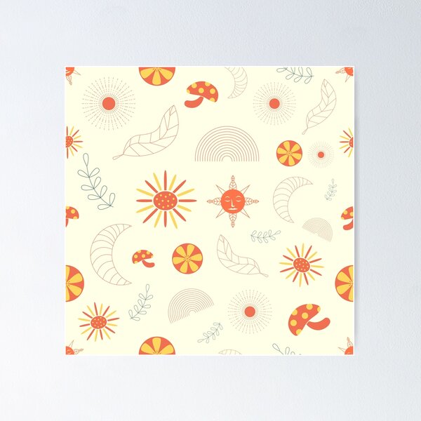 Artikelvorschau, Boho Sonnenschein-Muster entworfen und verkauft von Art by Genesis.