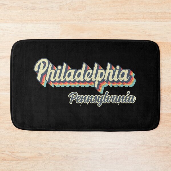 Item preview, Philadelphia Retro Vintage 70s rainbow designed and sold by Teelogic.