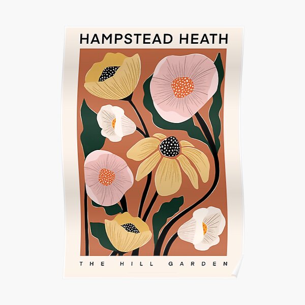 The Columbia Hill Garden Poster Poster