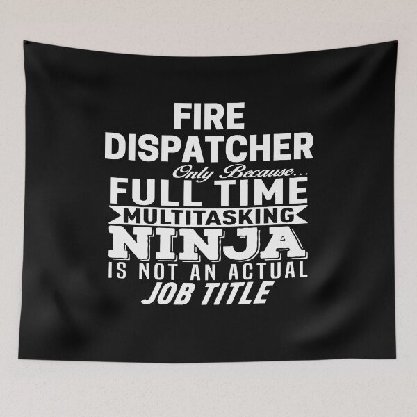 Item preview, Fire dispatcher designed and sold by clickmostro.