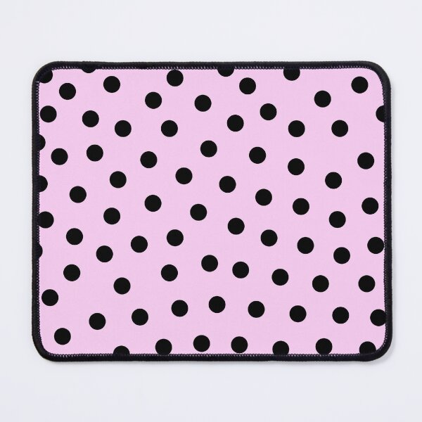 Item preview, Black Polka Dots on Pink Background - Classic Print for a Reason. designed and sold by cgroenewald.