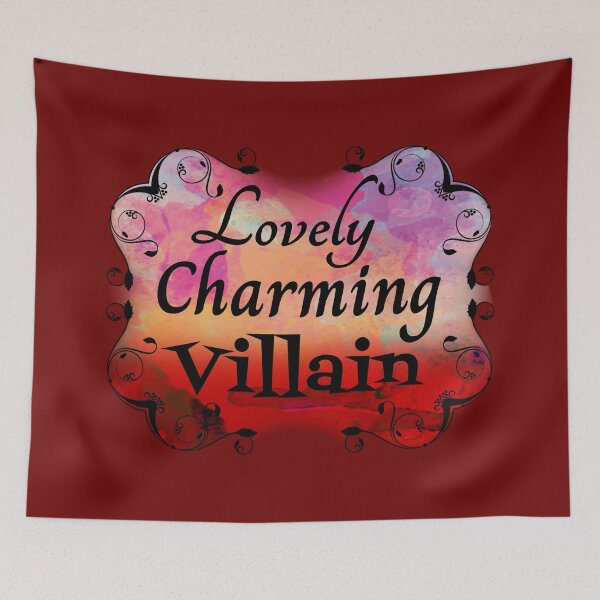 Item preview, Lovely, Charming, Villain designed and sold by Colorful Misfits.