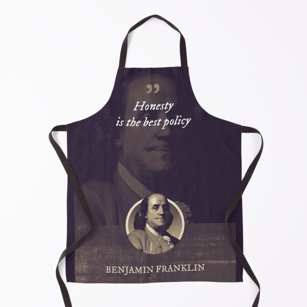 Item preview, Benjamin Franklin - Honesty is the best policy designed and sold by Syahrasi.