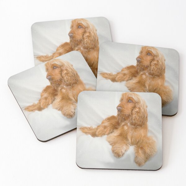 Item preview, Ginge Spaniel Dogs in watercolor designed and sold by paulrommer.