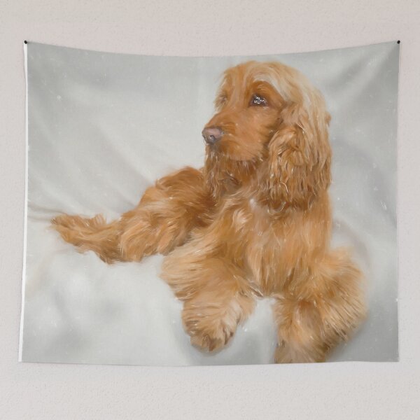 Item preview, Ginge Spaniel Dogs in watercolor designed and sold by paulrommer.