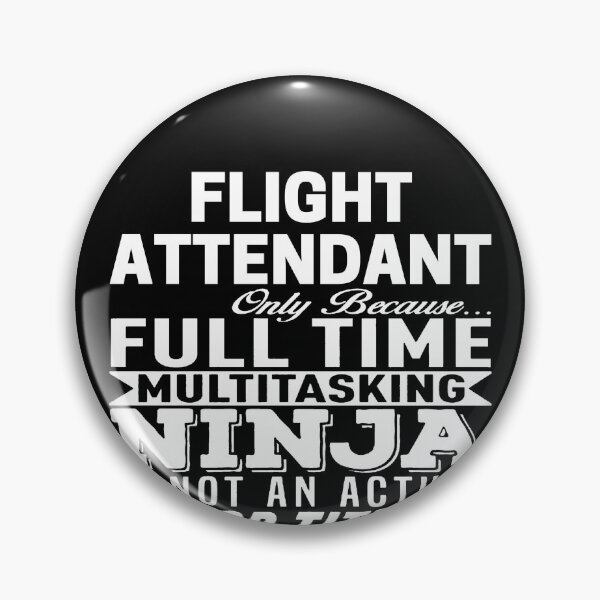 Item preview, Flight attendant designed and sold by clickmostro.