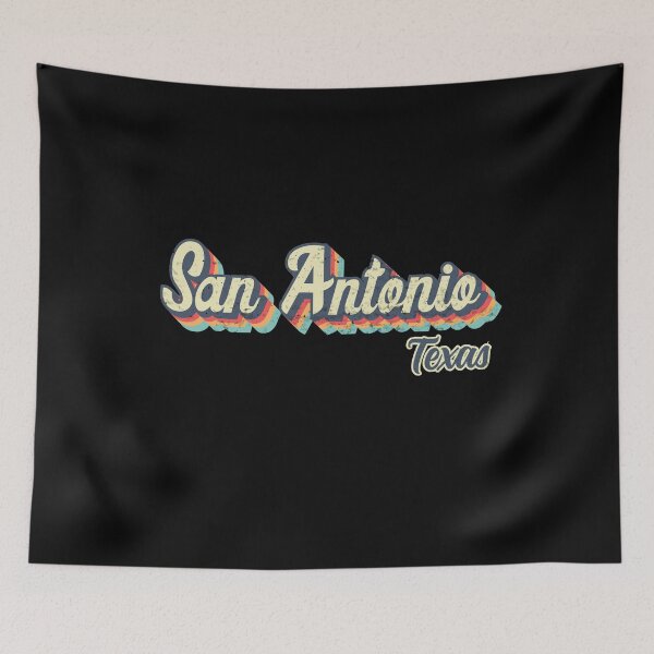 Item preview, San Antonio City Texas Retro Vintage 70s rainbow designed and sold by Teelogic.