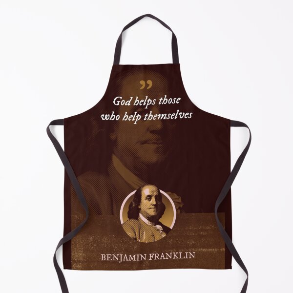 Item preview, Benjamin Franklin - God helps those who help themselves designed and sold by Syahrasi.