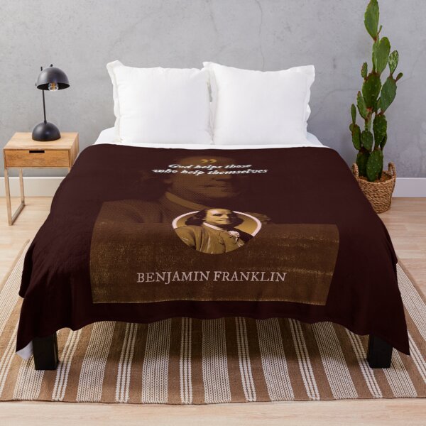 Item preview, Benjamin Franklin - God helps those who help themselves designed and sold by Syahrasi.
