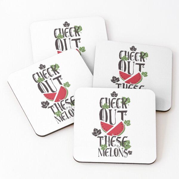 Item preview, Checkout These Melons - Funny Typography  designed and sold by Studio  Six.
