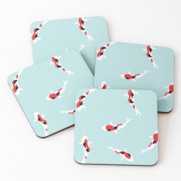 Item preview, koi fish art print designed and sold by KucingLucu.