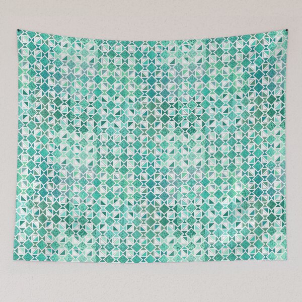 Item preview, 9 Shades of Emerald designed and sold by Colorful Misfits.