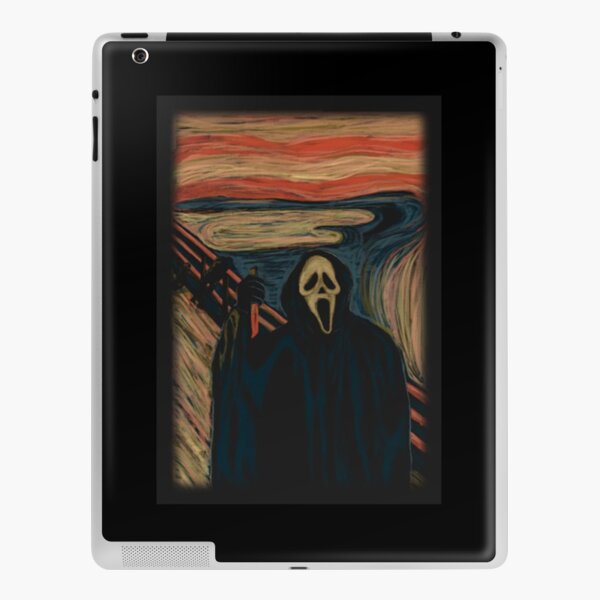 Screaming Ghostface T-Shirt| Perfect Gift| Ghostface gift iPad Skin