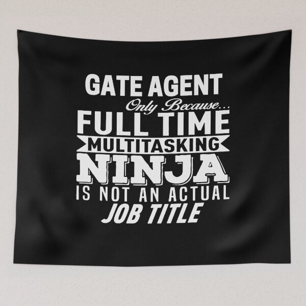 Item preview, Gate agent designed and sold by clickmostro.