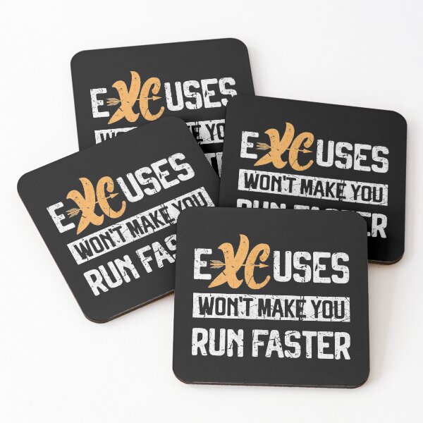 Item preview, XC Running Excuses won’t make you run faster Cross Country Runner designed and sold by grinta2021.