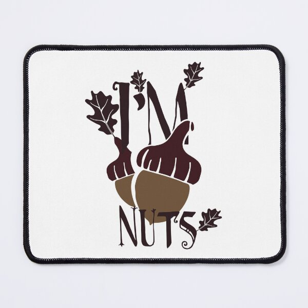 Item preview, I'm Nuts - Funny Typography designed and sold by Studio Six.